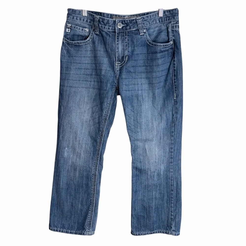 Rock and Roll Cowboy Relaxed Fit Pistol Straight Bootcut Jeans
